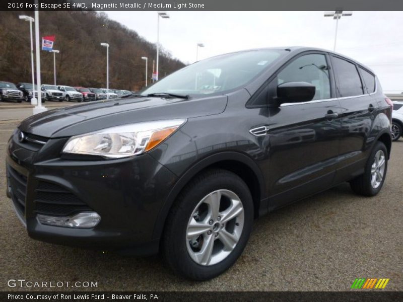 Magnetic Metallic / Medium Light Stone 2016 Ford Escape SE 4WD