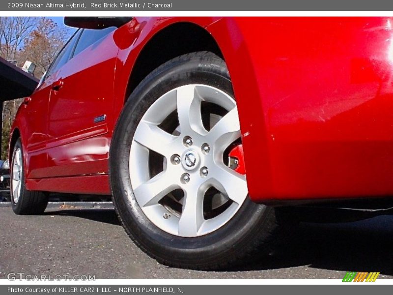Red Brick Metallic / Charcoal 2009 Nissan Altima Hybrid