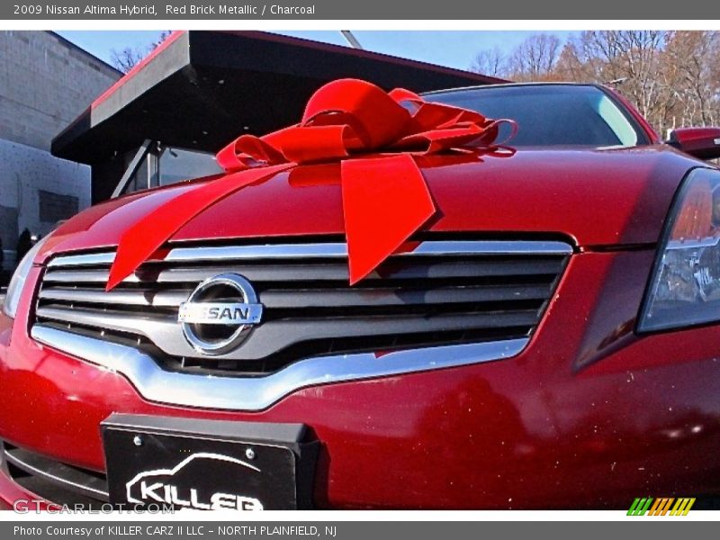 Red Brick Metallic / Charcoal 2009 Nissan Altima Hybrid