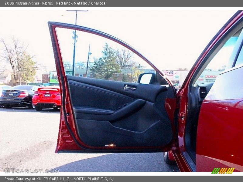 Red Brick Metallic / Charcoal 2009 Nissan Altima Hybrid