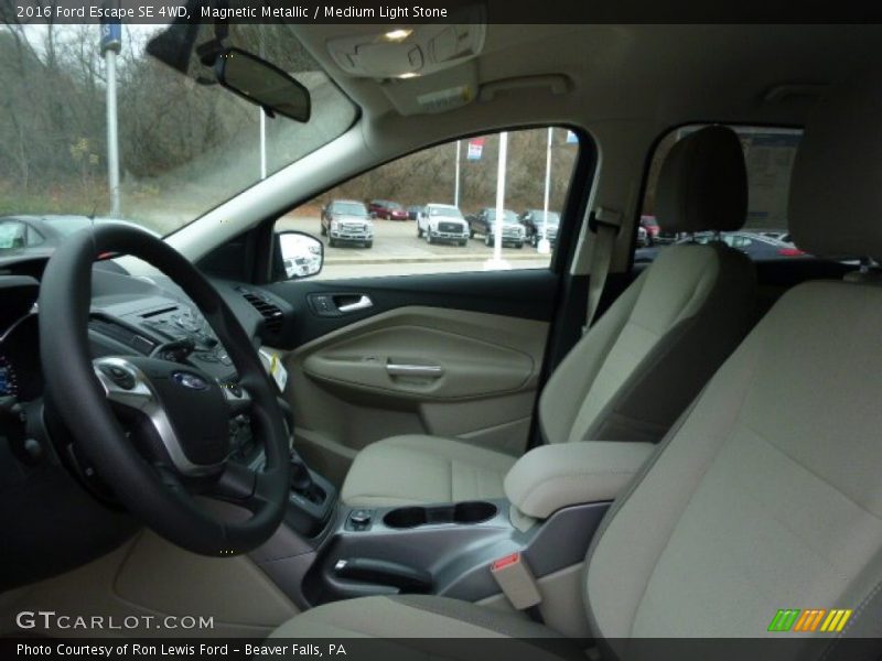 Magnetic Metallic / Medium Light Stone 2016 Ford Escape SE 4WD