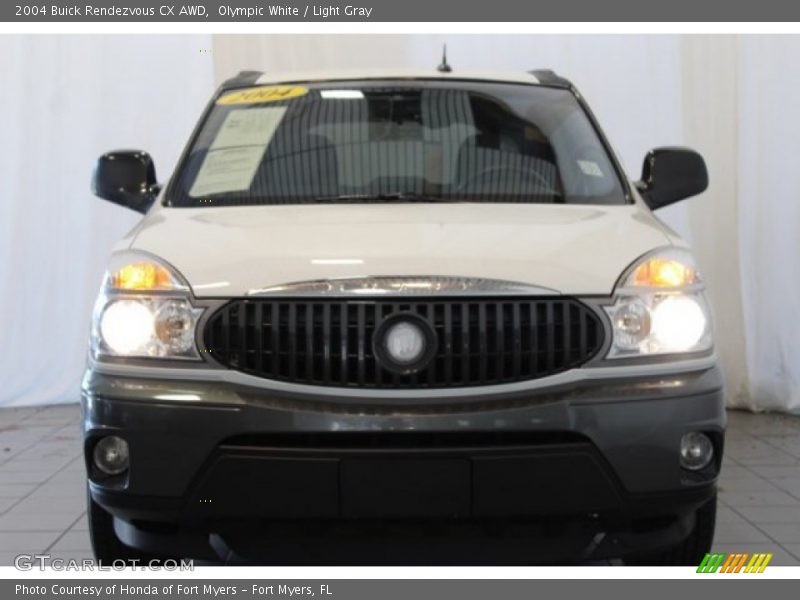 Olympic White / Light Gray 2004 Buick Rendezvous CX AWD