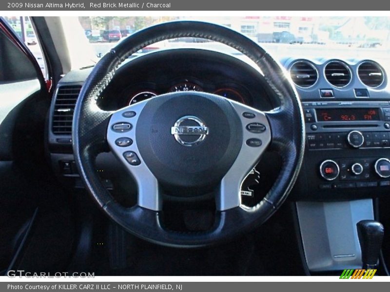 Red Brick Metallic / Charcoal 2009 Nissan Altima Hybrid