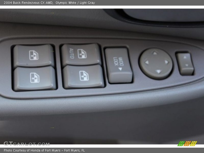 Olympic White / Light Gray 2004 Buick Rendezvous CX AWD