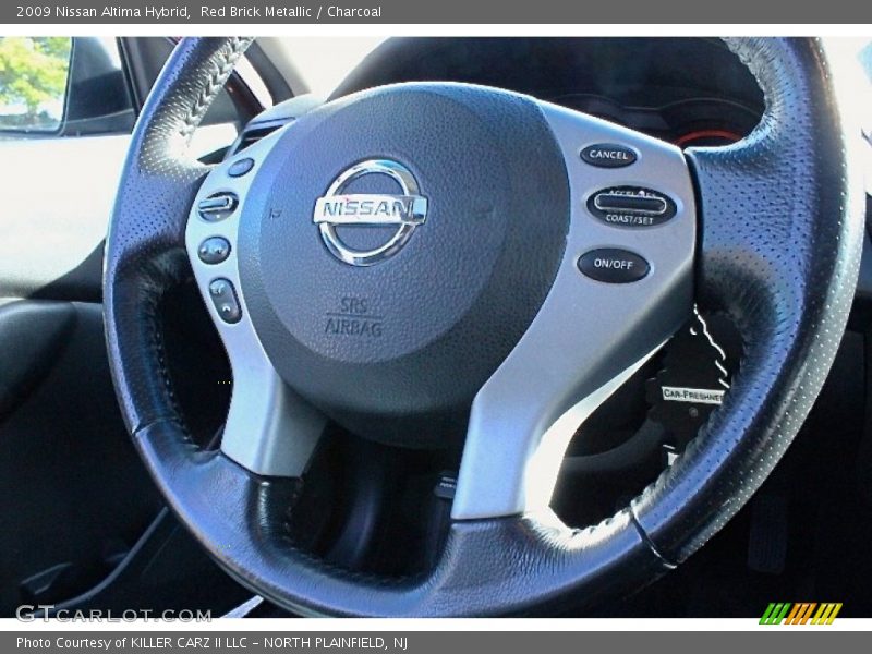 Red Brick Metallic / Charcoal 2009 Nissan Altima Hybrid