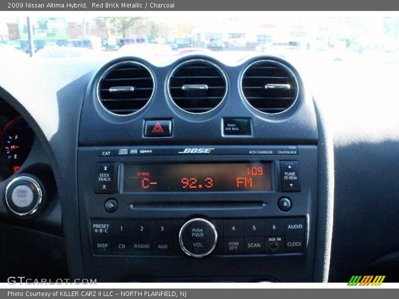 Red Brick Metallic / Charcoal 2009 Nissan Altima Hybrid