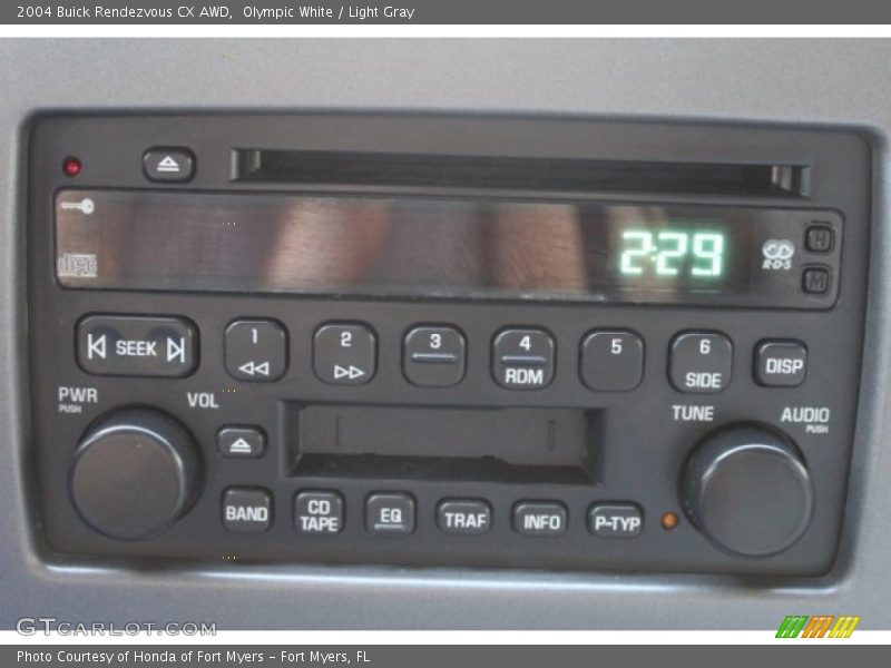 Olympic White / Light Gray 2004 Buick Rendezvous CX AWD