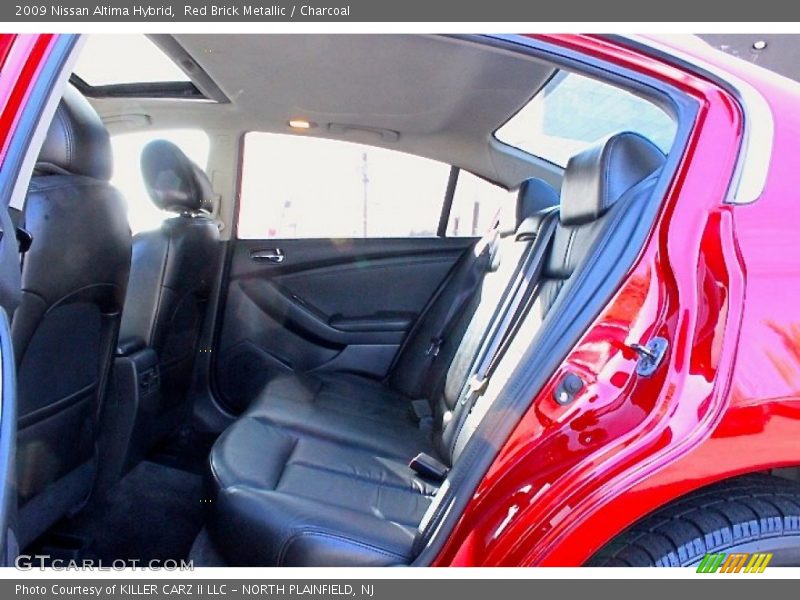 Red Brick Metallic / Charcoal 2009 Nissan Altima Hybrid