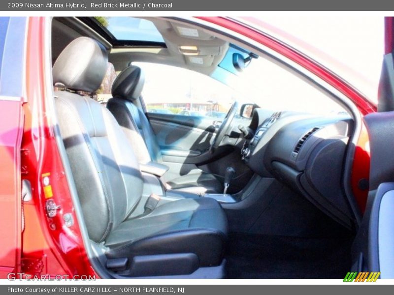 Red Brick Metallic / Charcoal 2009 Nissan Altima Hybrid