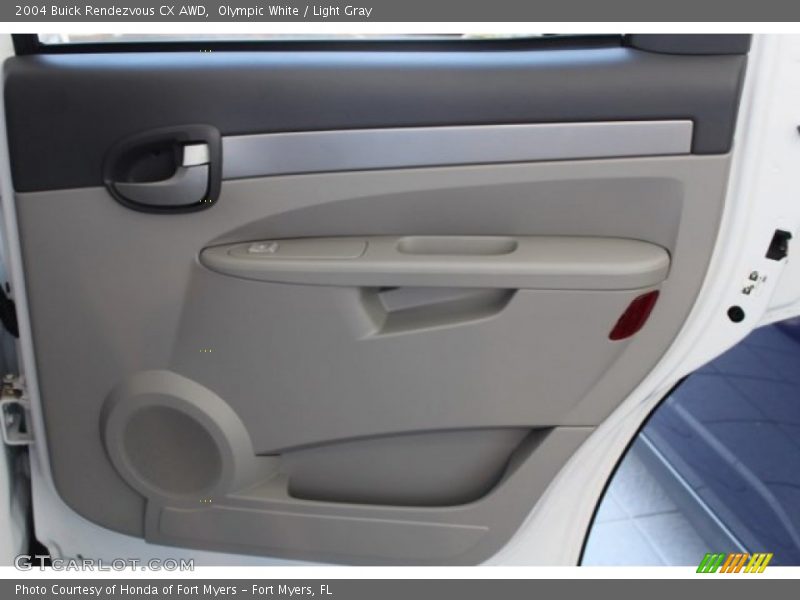 Olympic White / Light Gray 2004 Buick Rendezvous CX AWD