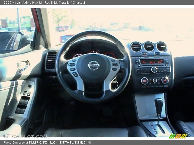 Red Brick Metallic / Charcoal 2009 Nissan Altima Hybrid
