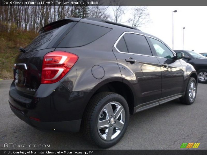 Tungsten Metallic / Jet Black 2016 Chevrolet Equinox LT AWD