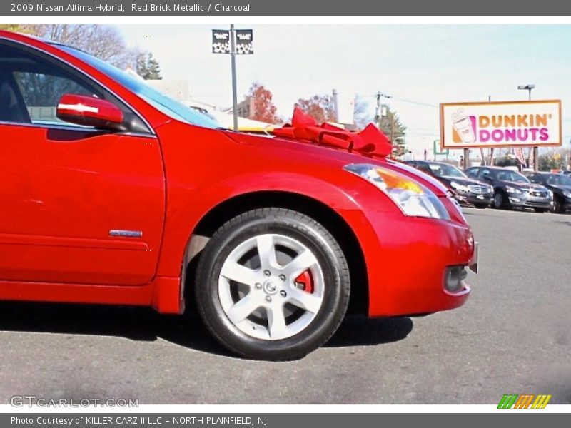Red Brick Metallic / Charcoal 2009 Nissan Altima Hybrid
