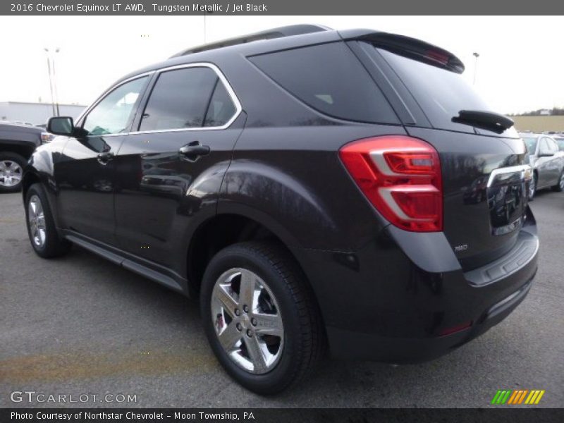 Tungsten Metallic / Jet Black 2016 Chevrolet Equinox LT AWD