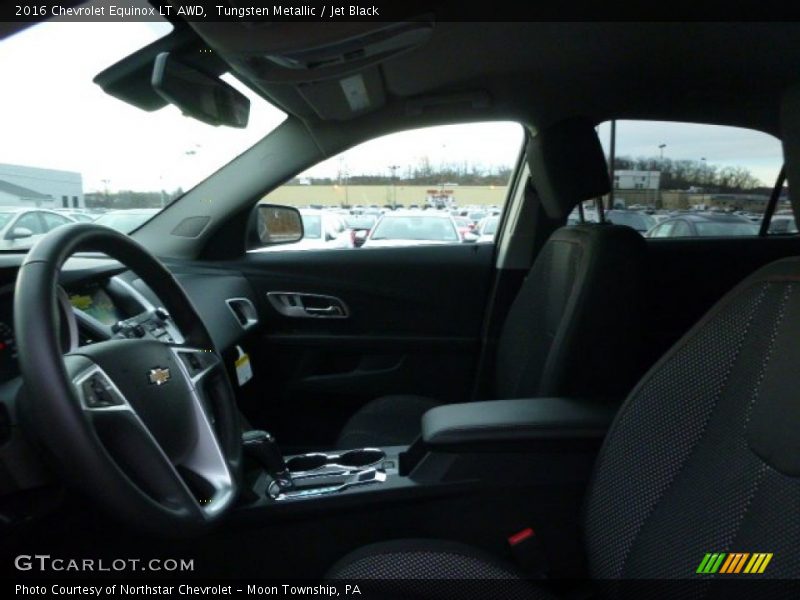 Tungsten Metallic / Jet Black 2016 Chevrolet Equinox LT AWD