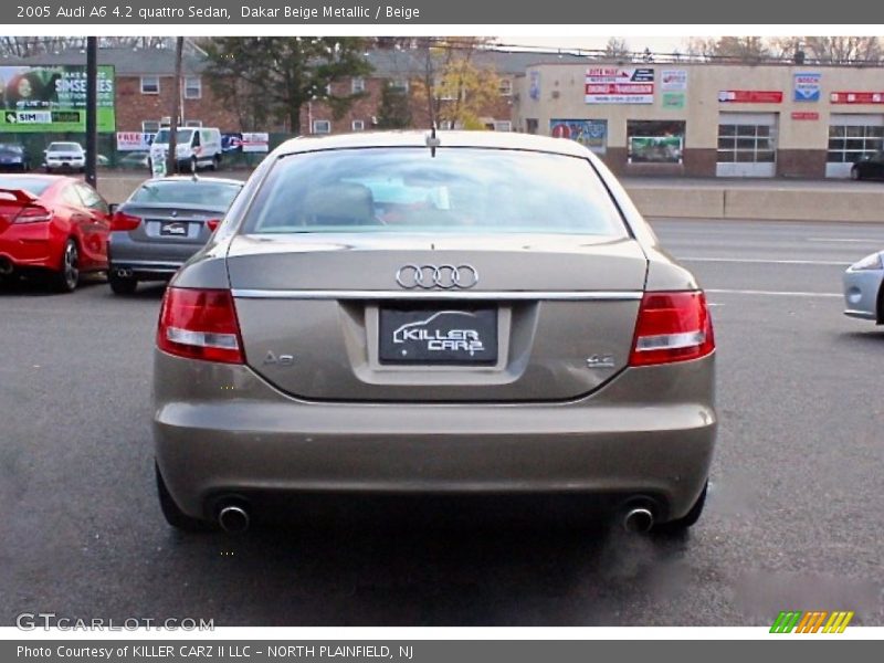 Dakar Beige Metallic / Beige 2005 Audi A6 4.2 quattro Sedan