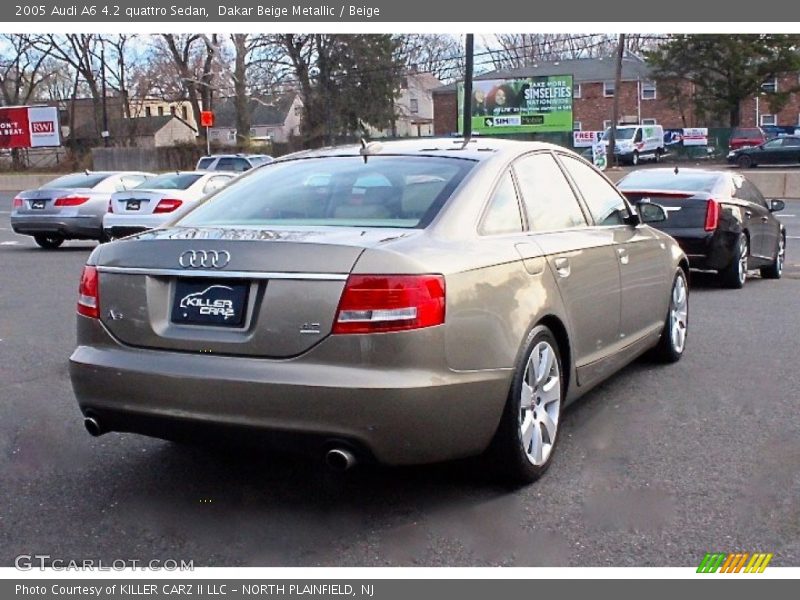 Dakar Beige Metallic / Beige 2005 Audi A6 4.2 quattro Sedan