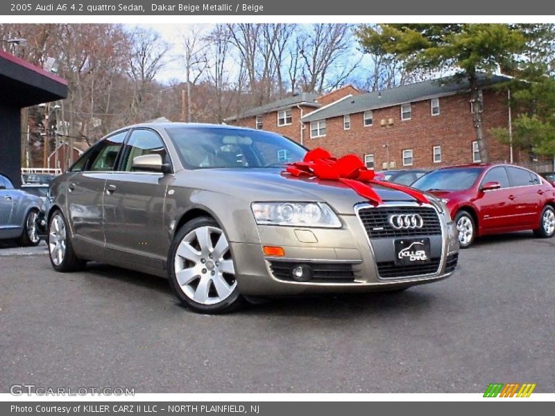 Dakar Beige Metallic / Beige 2005 Audi A6 4.2 quattro Sedan