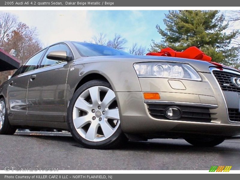 Dakar Beige Metallic / Beige 2005 Audi A6 4.2 quattro Sedan