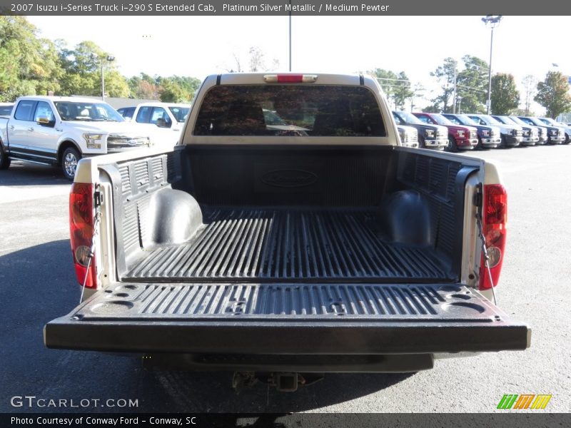 Platinum Silver Metallic / Medium Pewter 2007 Isuzu i-Series Truck i-290 S Extended Cab