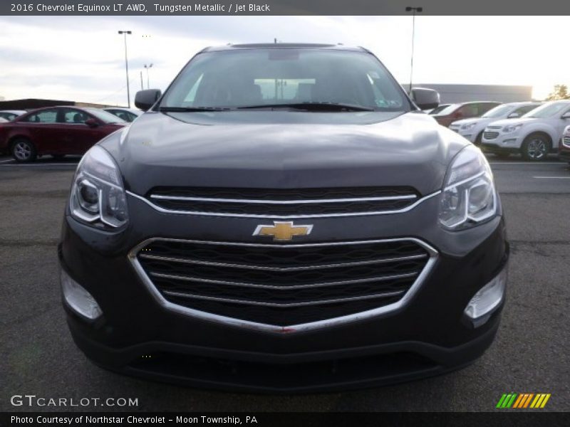 Tungsten Metallic / Jet Black 2016 Chevrolet Equinox LT AWD