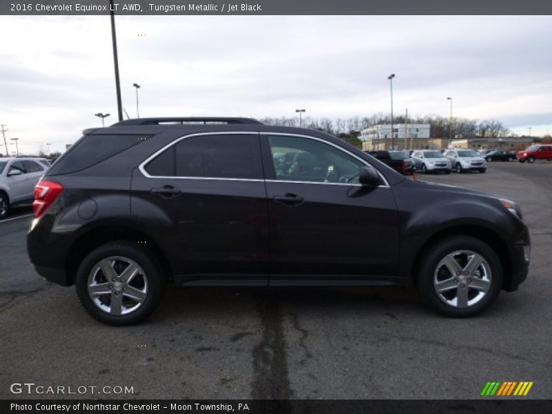 Tungsten Metallic / Jet Black 2016 Chevrolet Equinox LT AWD