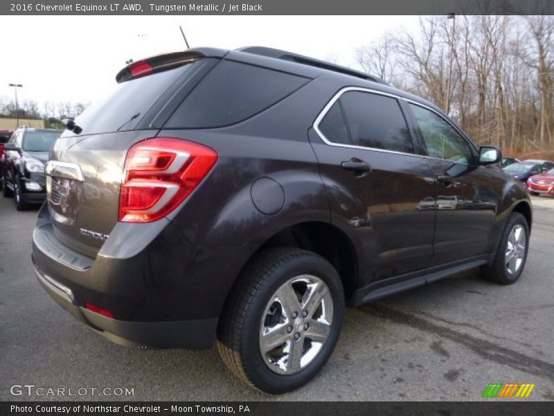 Tungsten Metallic / Jet Black 2016 Chevrolet Equinox LT AWD