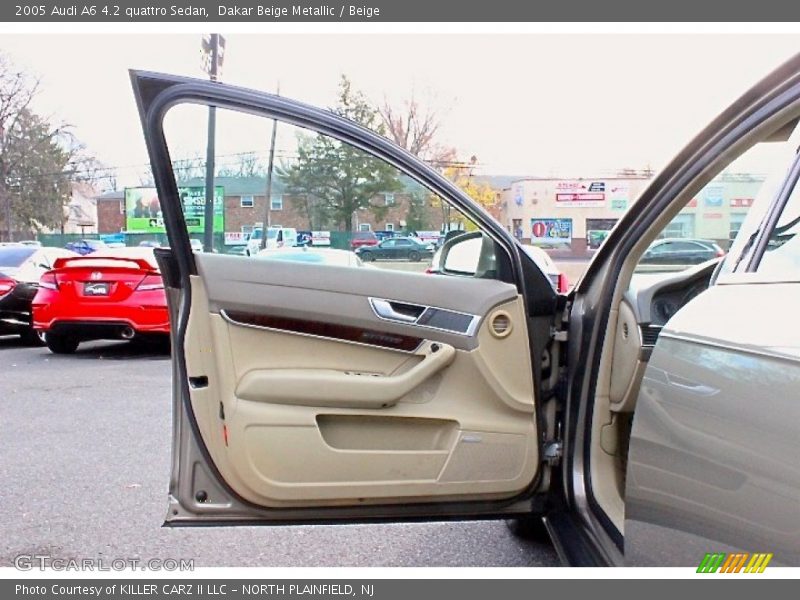 Dakar Beige Metallic / Beige 2005 Audi A6 4.2 quattro Sedan