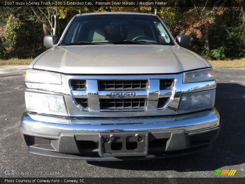 Platinum Silver Metallic / Medium Pewter 2007 Isuzu i-Series Truck i-290 S Extended Cab