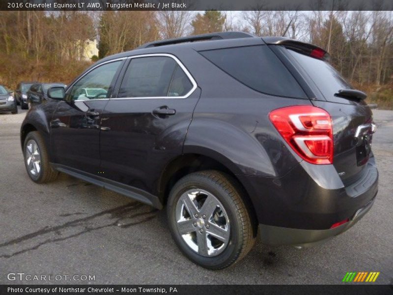 Tungsten Metallic / Jet Black 2016 Chevrolet Equinox LT AWD
