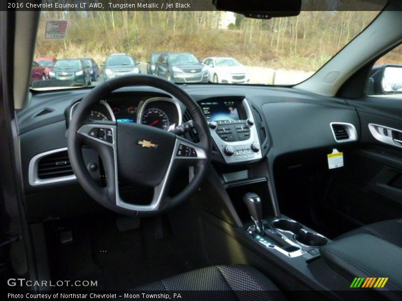 Tungsten Metallic / Jet Black 2016 Chevrolet Equinox LT AWD