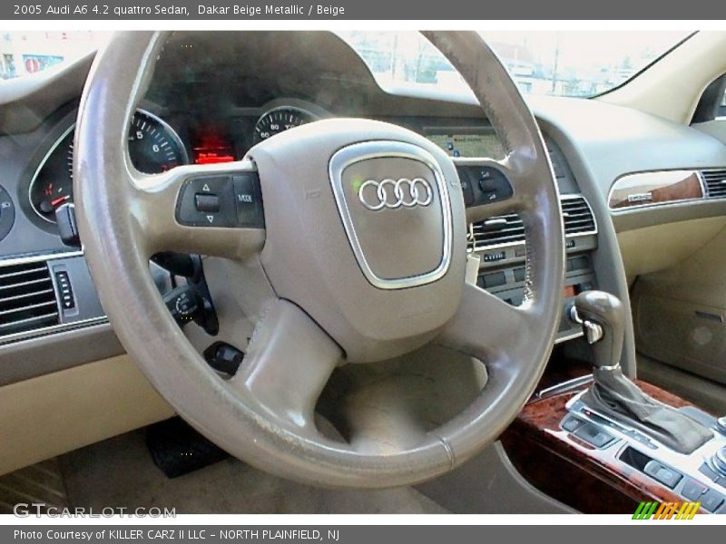 Dakar Beige Metallic / Beige 2005 Audi A6 4.2 quattro Sedan