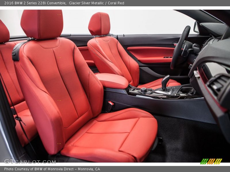 Front Seat of 2016 2 Series 228i Convertible
