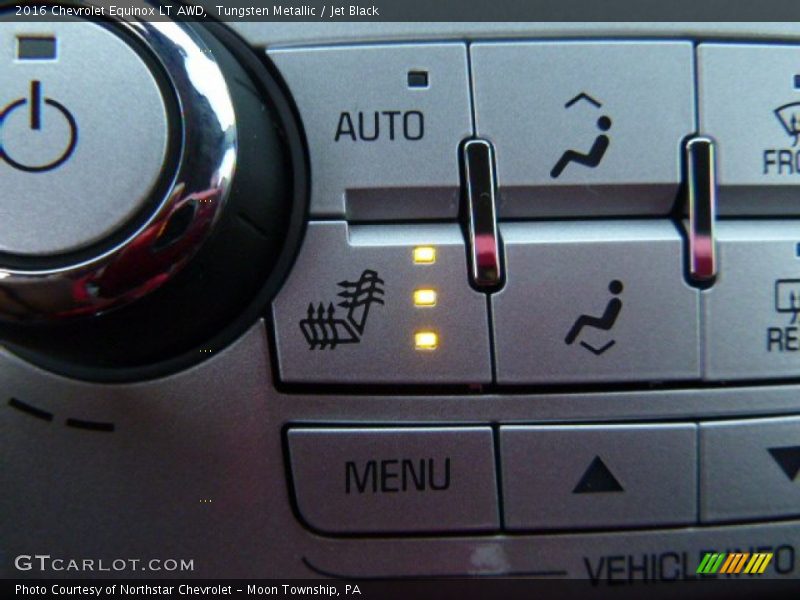 Tungsten Metallic / Jet Black 2016 Chevrolet Equinox LT AWD