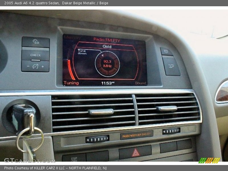 Dakar Beige Metallic / Beige 2005 Audi A6 4.2 quattro Sedan