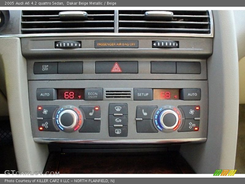 Dakar Beige Metallic / Beige 2005 Audi A6 4.2 quattro Sedan