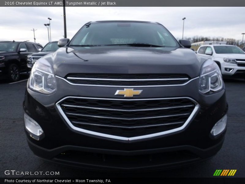 Tungsten Metallic / Jet Black 2016 Chevrolet Equinox LT AWD