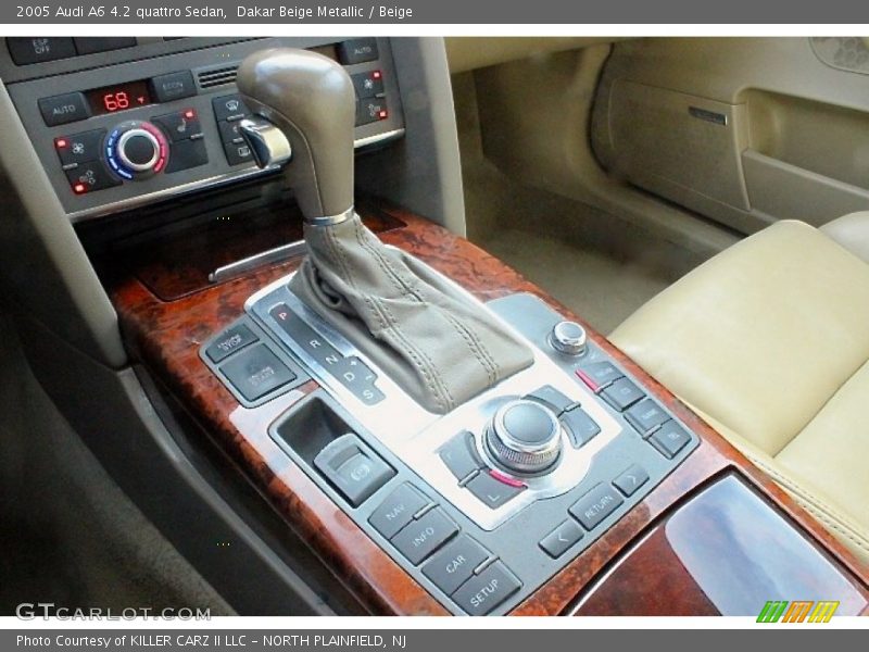 Dakar Beige Metallic / Beige 2005 Audi A6 4.2 quattro Sedan