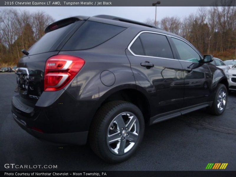 Tungsten Metallic / Jet Black 2016 Chevrolet Equinox LT AWD
