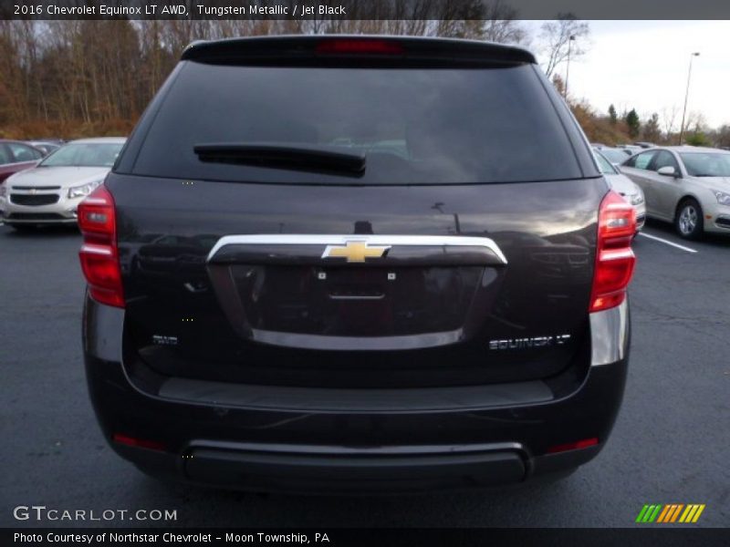 Tungsten Metallic / Jet Black 2016 Chevrolet Equinox LT AWD