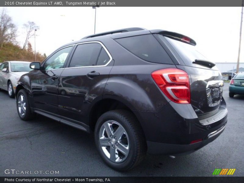Tungsten Metallic / Jet Black 2016 Chevrolet Equinox LT AWD