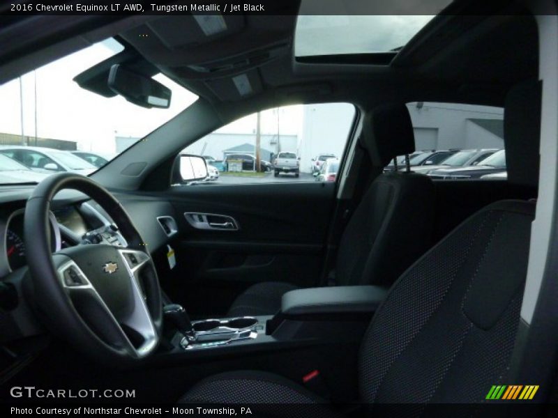 Tungsten Metallic / Jet Black 2016 Chevrolet Equinox LT AWD