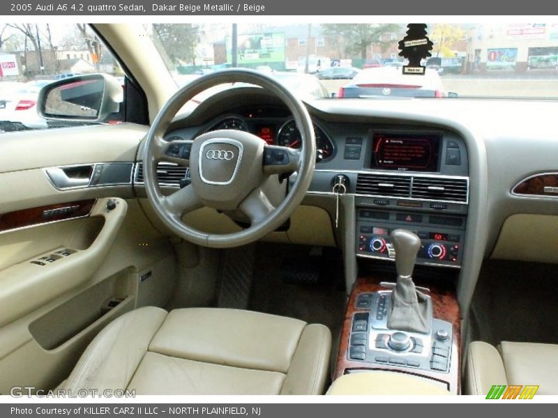 Dakar Beige Metallic / Beige 2005 Audi A6 4.2 quattro Sedan