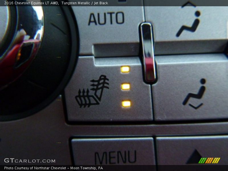 Tungsten Metallic / Jet Black 2016 Chevrolet Equinox LT AWD
