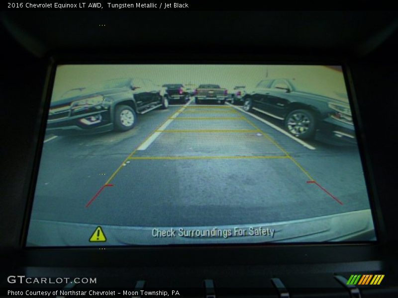 Tungsten Metallic / Jet Black 2016 Chevrolet Equinox LT AWD