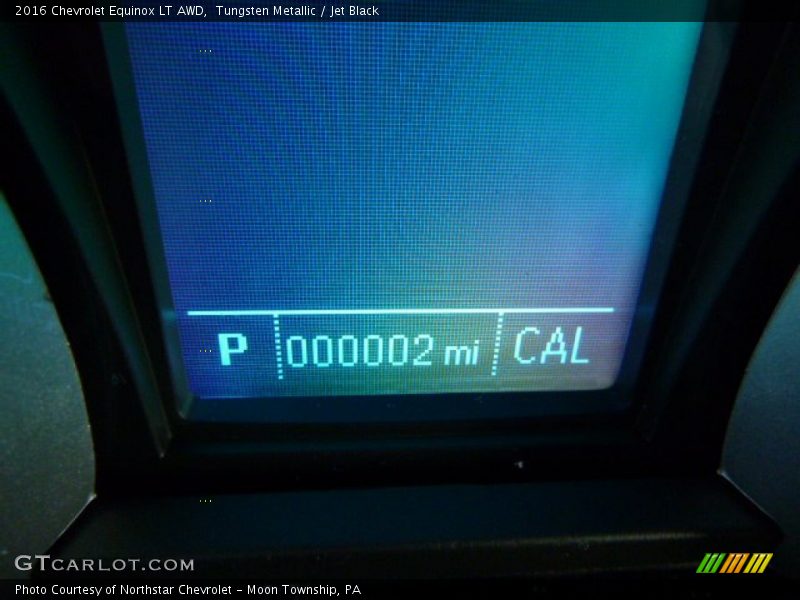 Tungsten Metallic / Jet Black 2016 Chevrolet Equinox LT AWD