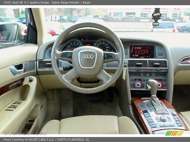 Dakar Beige Metallic / Beige 2005 Audi A6 4.2 quattro Sedan