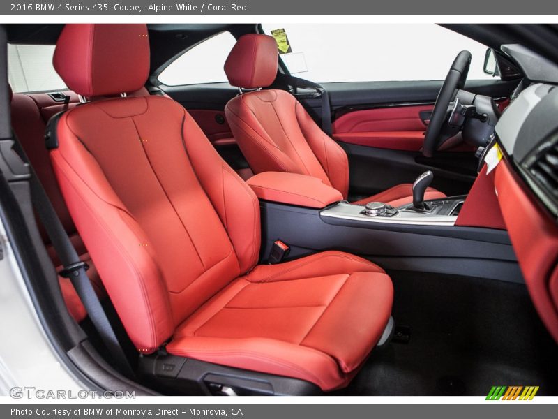 Front Seat of 2016 4 Series 435i Coupe