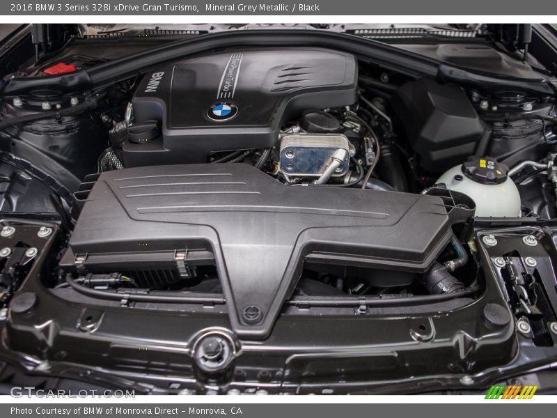 Mineral Grey Metallic / Black 2016 BMW 3 Series 328i xDrive Gran Turismo