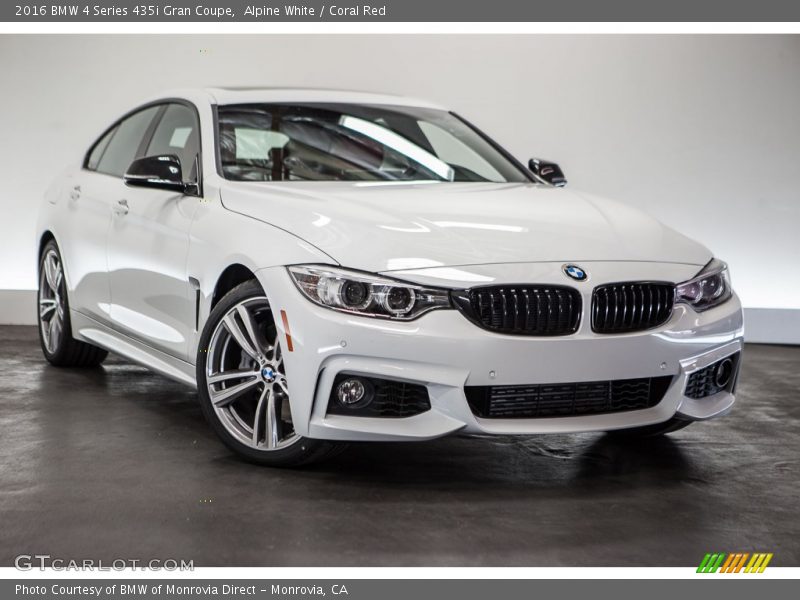 Front 3/4 View of 2016 4 Series 435i Gran Coupe
